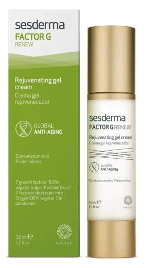 Крем-гель омолаживающий для лица / FACTOR G RENEW Rejuvenating gel cream 50 мл