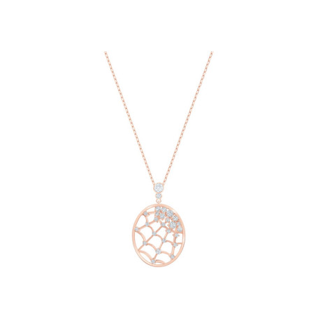 Swarovski 5488405 PRECISELY: кулон WEB CZWH/CRY/ROS