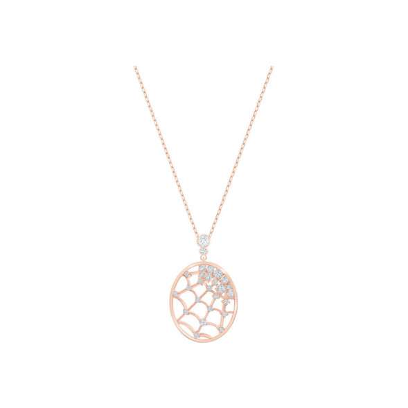 Swarovski 5488405 PRECISELY: кулон WEB CZWH/CRY/ROS