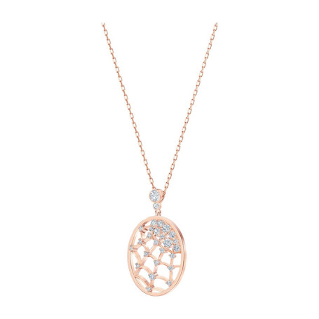 Swarovski 5488405 PRECISELY: кулон WEB CZWH/CRY/ROS
