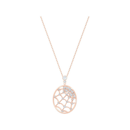 Swarovski 5488405 PRECISELY: кулон WEB CZWH/CRY/ROS