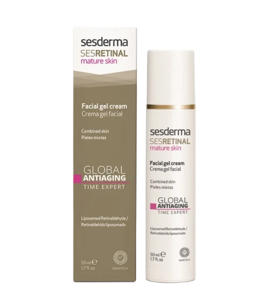 Крем-гель омолаживающий для лица Эксперт времени / SESRETINAL MATURE SKIN Facial gel creaml 50 мл