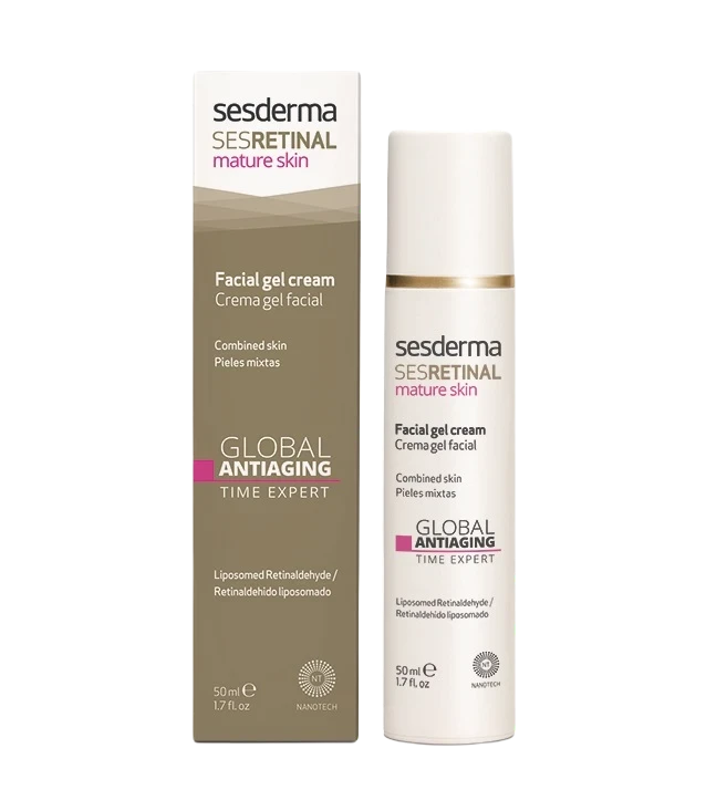 Крем-гель омолаживающий для лица Эксперт времени / SESRETINAL MATURE SKIN Facial gel creaml 50 мл