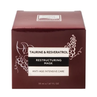 Маска реструктурирующая для лица / Taurine &amp; Resveratrol Anti Age plus 50 мл