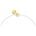 Swarovski 5563896 ZODIAC II: кулон PISCES CZWH/CRY/MIX