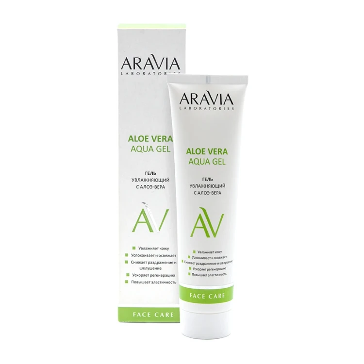 Гель увлажняющий с алоэ-вера для лица / Aloe Vera Aqua Gel ARAVIA Laboratories 116 мл