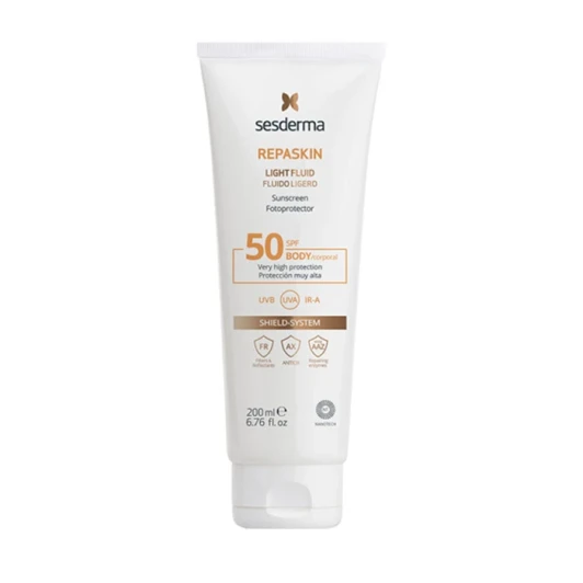 Крем-гель солнцезащитный / Repaskin Light Fluid SPF 50 200 мл
