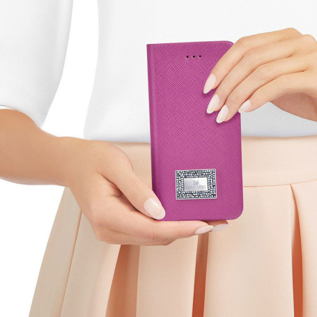 Swarovski 5282857 Чехол-книжка VERSATILE д/IP7 FUCHSIA/STS