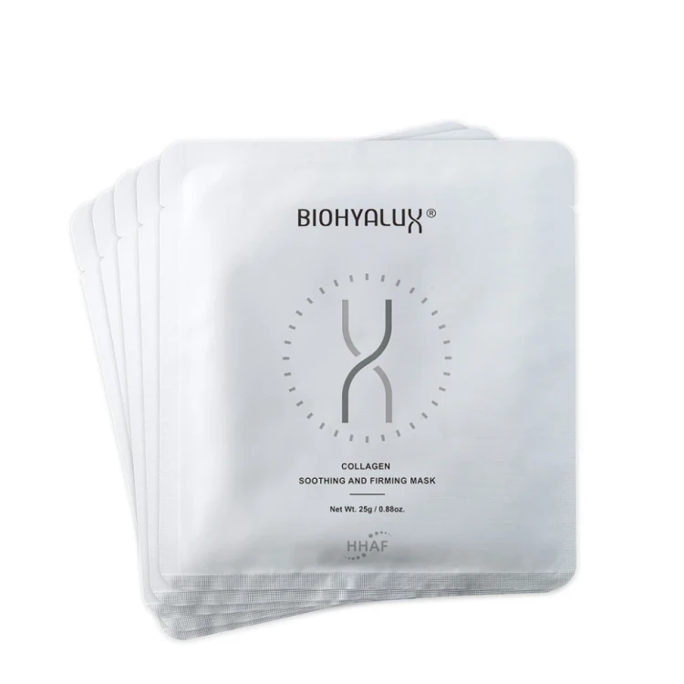 Маска с лифтинг-эффектом для восстановления с коллагеном / Biohyalux Collagen Soothing And Firming Mask 5*25 гр