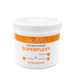 Паста для шугаринга Мягкая с ферментами / SUPERFLEXY Ultra Enzyme 750 г