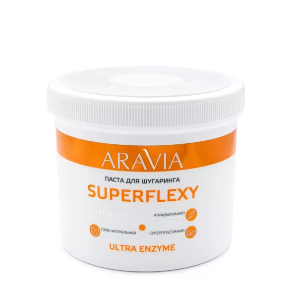Паста для шугаринга Мягкая с ферментами / SUPERFLEXY Ultra Enzyme 750 г