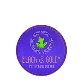 Патчи для глаз с золотом и жемчугом / Black&amp;Goldy Hydrogel Eyepatch 60 шт