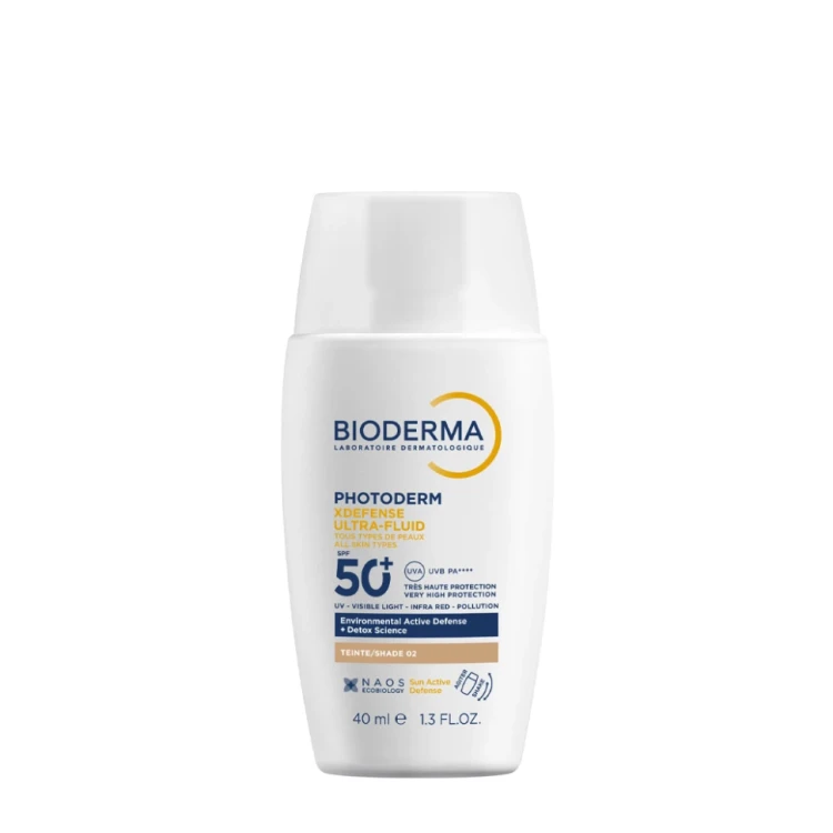 Флюид солнцезащитный для всех типов кожи, светлый оттенок / Photoderm Xdefense SPF 50+ 40 мл