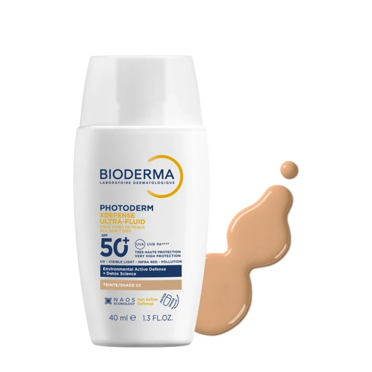 Флюид солнцезащитный для всех типов кожи, светлый оттенок / Photoderm Xdefense SPF 50+ 40 мл