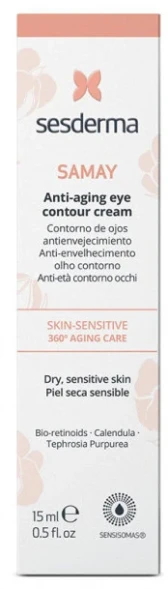 Крем-контур антивозрастной для зоны вокруг глаз / SAMAY Anti-aging eye contour cream 15 мл