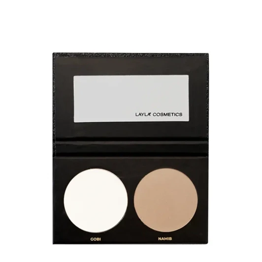 Палитра для контуринга лица, light cold / Layla Cosmetics 20 гр