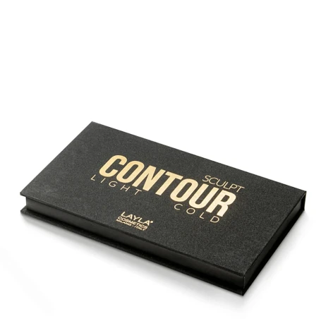 Палитра для контуринга лица, light cold / Layla Cosmetics 20 гр