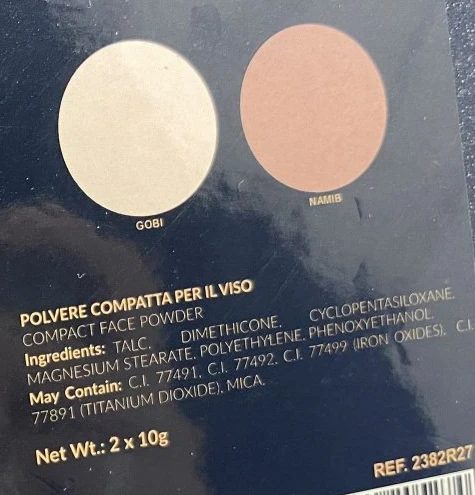 Палитра для контуринга лица, light cold / Layla Cosmetics 20 гр