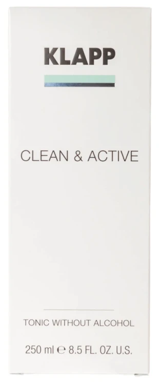 Тоник без спирта для лица / CLEAN & ACTIVE 250 мл