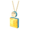 Swarovski 5600513 ORBITA: кулон SQUARE CRYL106S/GOS