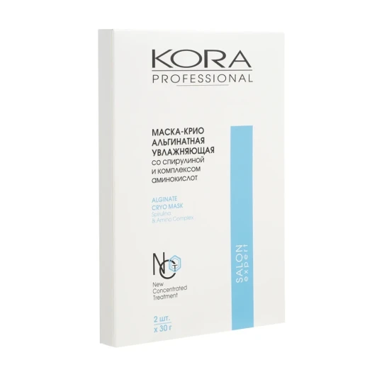 Маска-крио альгинатная увлажняющая / Kora Professional 2*30 гр