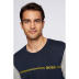 50460276 Пижама Refined Long Set S, Dark Blue