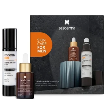 Набор антивозрастной для мужчин (лосьон 50 мл + сыворотка 30 мл) SESDERMA MEN