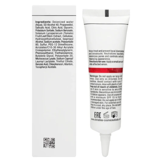 Гель для локальной коррекции / Correct &amp; Prevent Gel Comodex 30 мл