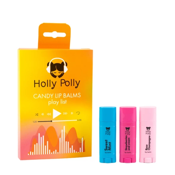 Набор бальзамов для губ / CANDY LIP BALMS 3х4,8 гр