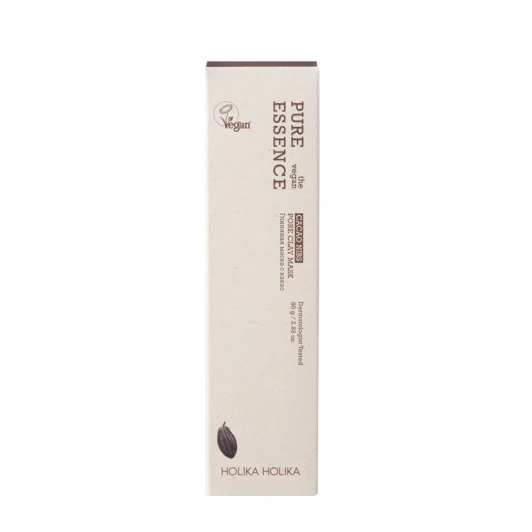 Маска глиняная с какао / Pure Essence The Vegan Cacao Nibs Pore Clay Mask 80 гр