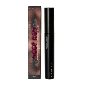 Термотушь для ресниц, бургунди / Deep Red 14 гр
