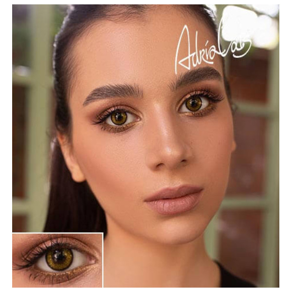 Adria (Glamorous color) (8.6, GOLD, -0,00) (2 pack)