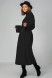 Женское теплое вязаное платье Happyfox (черный)
