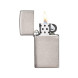 1605 Зажигалка ZIPPO Slim, латунь/сталь с покрытием Satin Chrome, серебристый