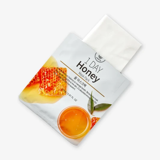 Маска тканевая питающая медовая / Med B 1 Day Honey Mask Pack 27 мл