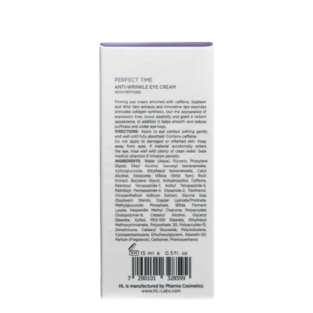 Крем для век укрепляющий от морщин и отечности / Perfect Time Anti Wrinkle Eye Cream 15 мл
