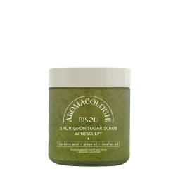 Скраб виноградный для тела с винной кислотой / BISOU Aromacologie 250 мл