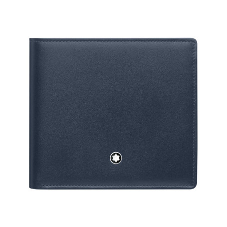 Montblanc 00115133 бумажник с отд д/монет синий