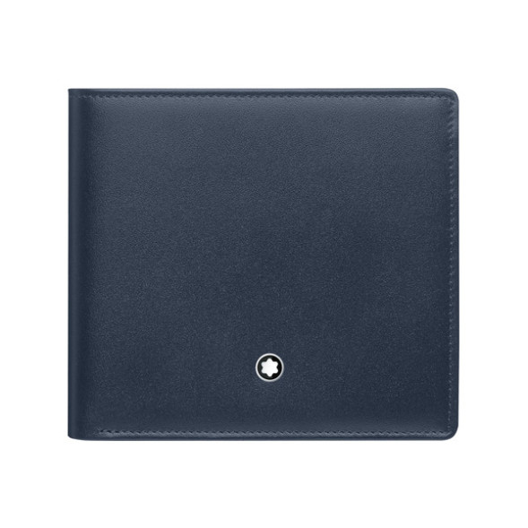 Montblanc 00115133 бумажник с отд д/монет синий