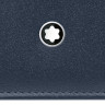Montblanc 00115133 бумажник с отд д/монет синий