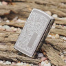 1652 Зажигалка ZIPPO Slim® Venetian, латунь/сталь с покрытием High Polish Chrome, серебристый