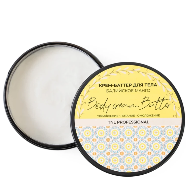 Крем-баттер для тела, балийское манго / TNL Body Cream Butter 200 мл