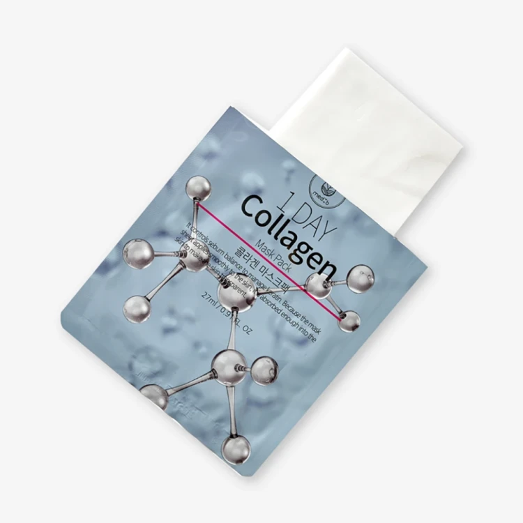Маска тканевая с коллагеном / Med B 1 Day Collagen Mask Pack 27 мл