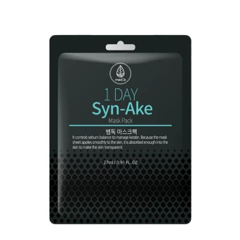 Маска тканевая с пептидом змеиного яда / Med B 1 Day Syn-Ake Mask Pack 27 мл