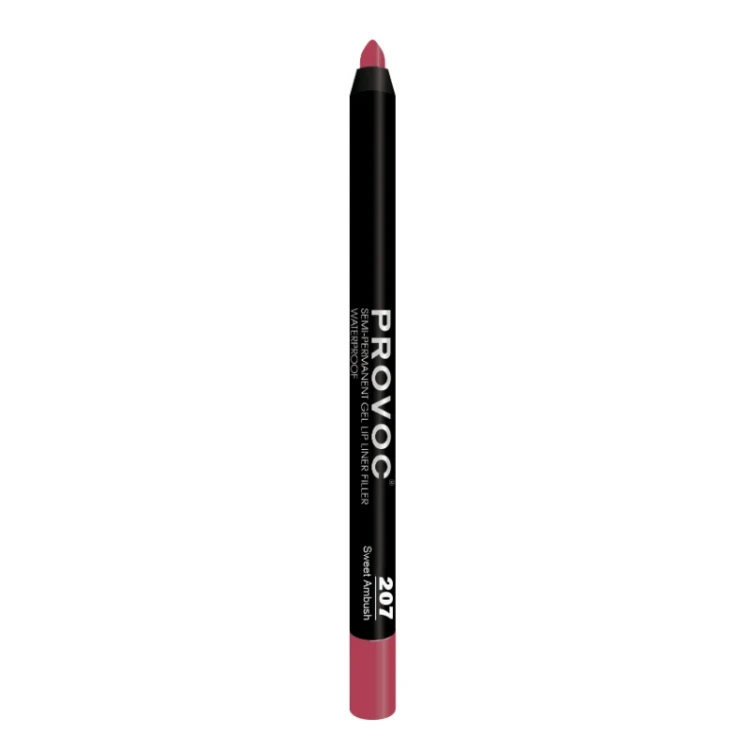 Подводка гелевая в карандаше для губ, 207 темно-розовый / Gel Lip Liner Sweet Ambush 7 г