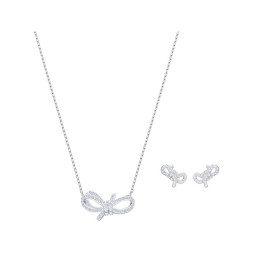 Swarovski 5470594 LIFELONG BOW: кулон+серьги CRY/RHS