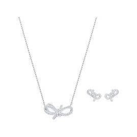 Swarovski 5470594 LIFELONG BOW: кулон+серьги CRY/RHS