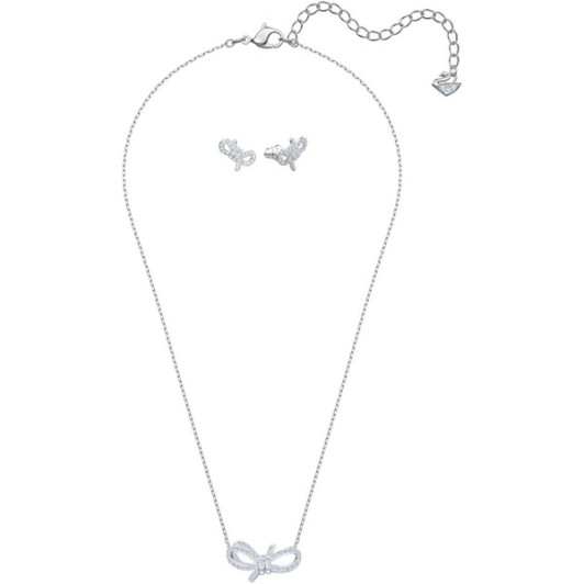 Swarovski 5470594 LIFELONG BOW: кулон+серьги CRY/RHS