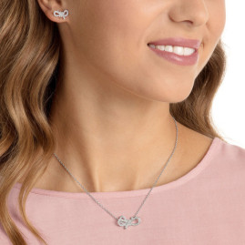 Swarovski 5470594 LIFELONG BOW: кулон+серьги CRY/RHS