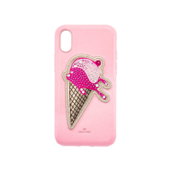 Swarovski 5481544 NO REGRETS: чехол д/телеф IPXS MAX PINK